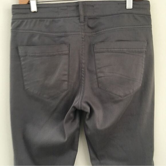 Anthropologie Pilcro and the Letterpress Moto Ankle Zip Gray Pants | Size 27 - Picture 10 of 13